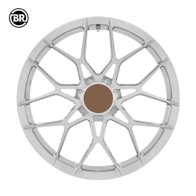 Borui Customizes High-quality Passenger Car Wheels 20 21 Inch Single Piece Chrome Alloy Wheels 5x120 For Cars