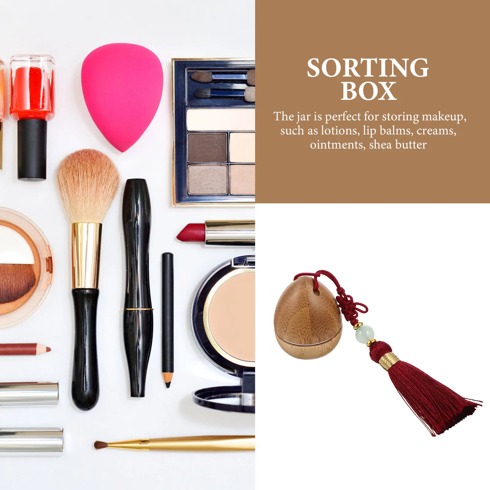 

Portable Cream Case Leak-Proof Screw Tin For Makeup Lip Balm Butter Empty Container Travel Supply