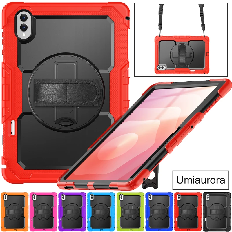 

For Samsung Tab S11 11" SM-X730 S11 Ultra 14.6" X930 X936B Heavy Duty Rugged Tablet Case Stand Strap Shockproof Protector Funda
