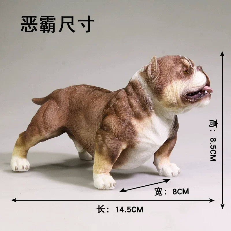 Bully dog model, dog model play ornament animal peripheral tide play figure