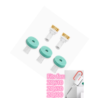 Scouring Pad Wire Brush Head For Deerma ZQ600 ZQ610 ZQ650 Wireless Handheld Vacuum Cleaner Parts Accessories