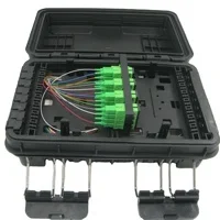 NAP Ip65 Outdoor Optical Distribution Box (ODB) 16 Cores 1x16 Fiber Optic Termination Box (FDB) for FTTH 4G 3G GSM GPRS POE SDK