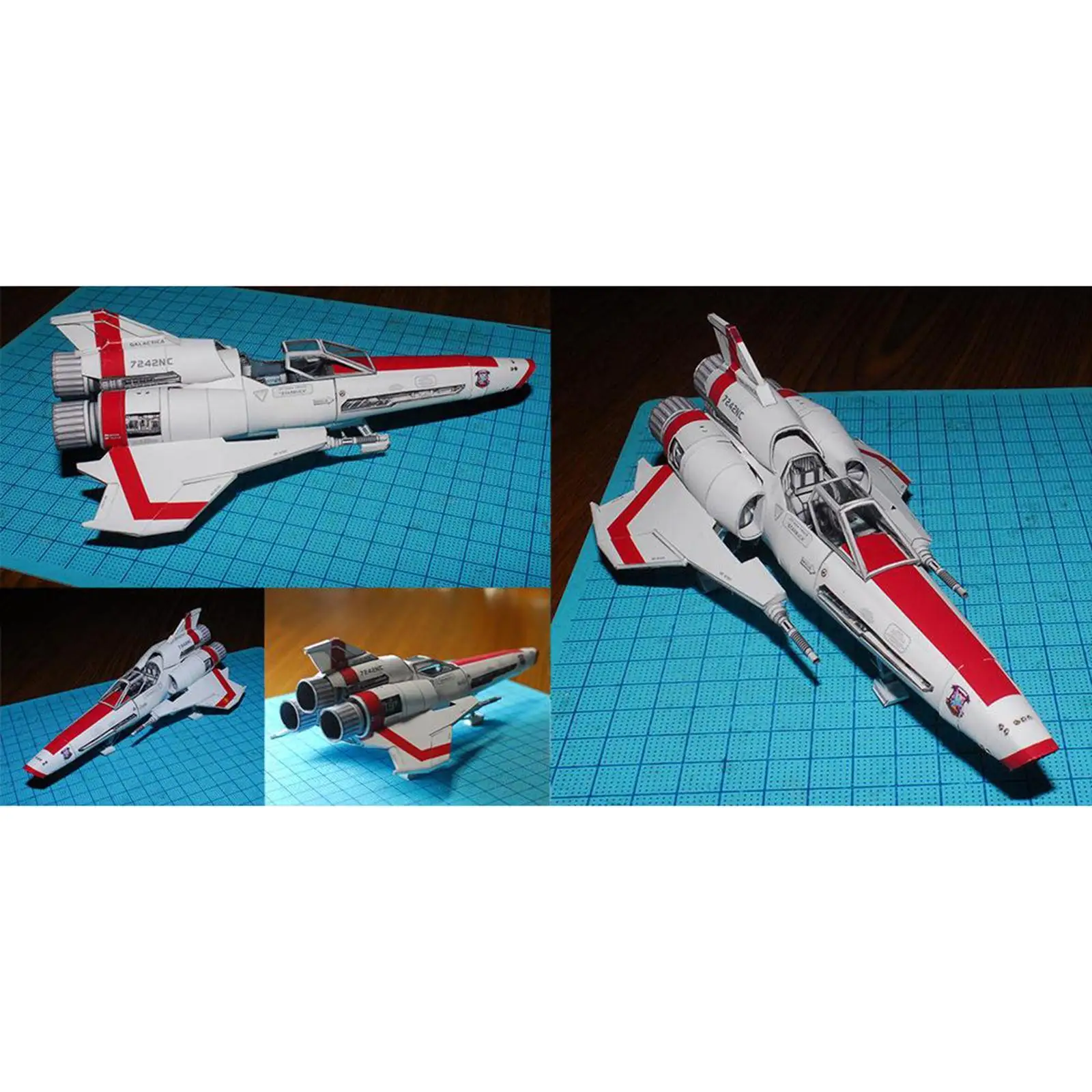 Battlestar Collection 2 MK2 Model Kit Spaceship DIY Handmade