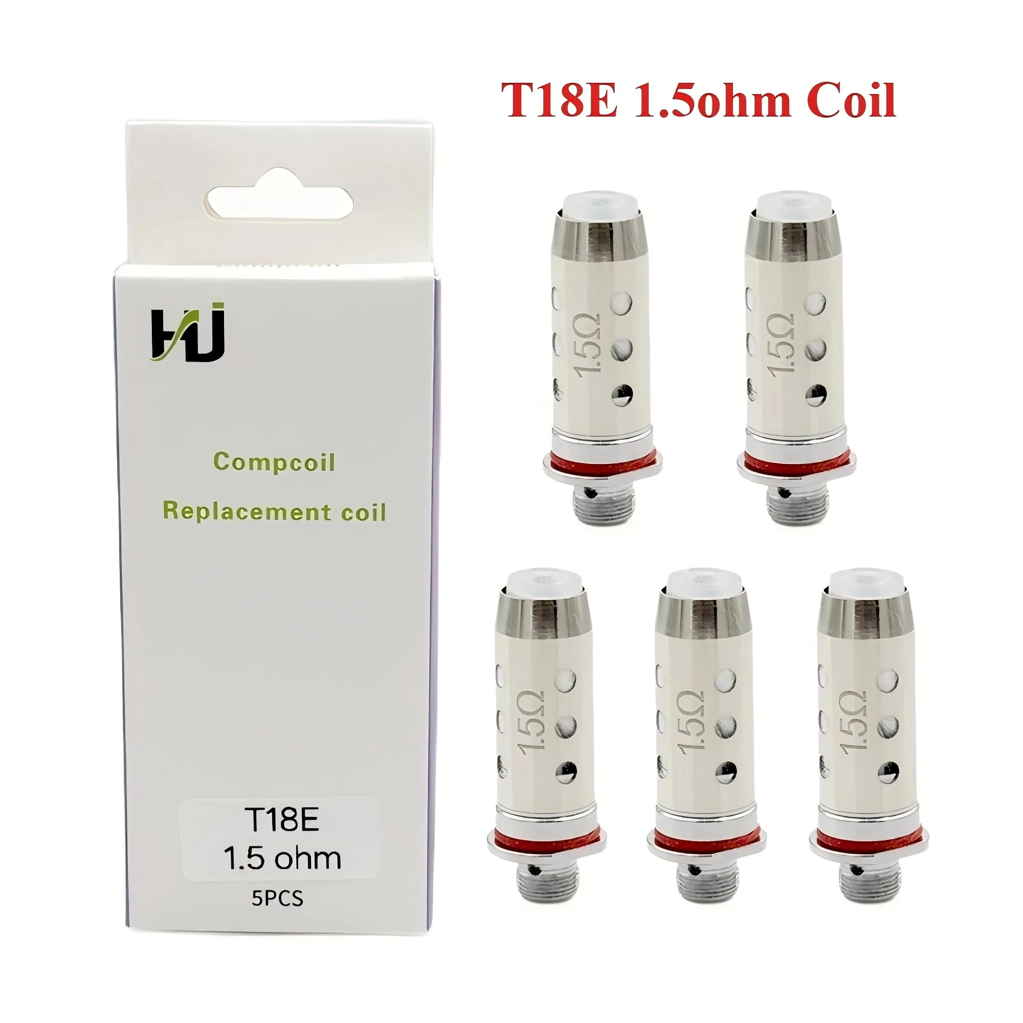 5pcs/pack Innokin Series T18E 1.5ohm Coil Endura T22 Pro Coils for Endura Endurance T18E T22E T18 V2 II 2 Mini X Tank Kit