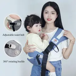 Waist Stool Toddler Carrier Adjustable Shoulder Strap Free Your Hands Baby Carrying Bag Lightweight Breathable
