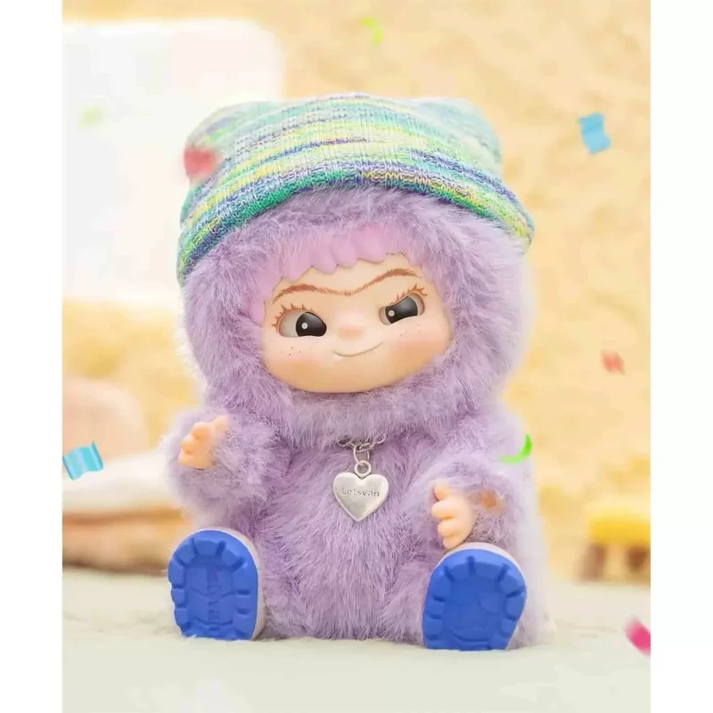 1234567 Regalo misterioso per gli amanti della moda dei capelli Giocattolo da collezione con faccia in vinile WAKUKU Serie di feste alla moda Scatola cieca Bambola di peluche fatta a mano