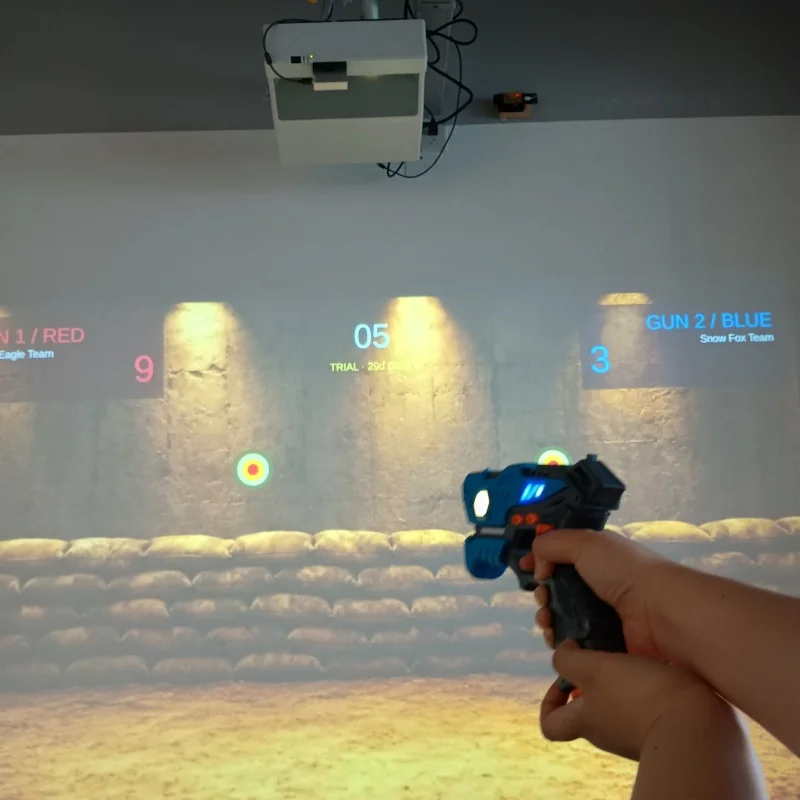 Laser Shooting Playing Games Blasters Pistol Gun Guns Work with OwayBoard Interactive Touch Projection Sensor