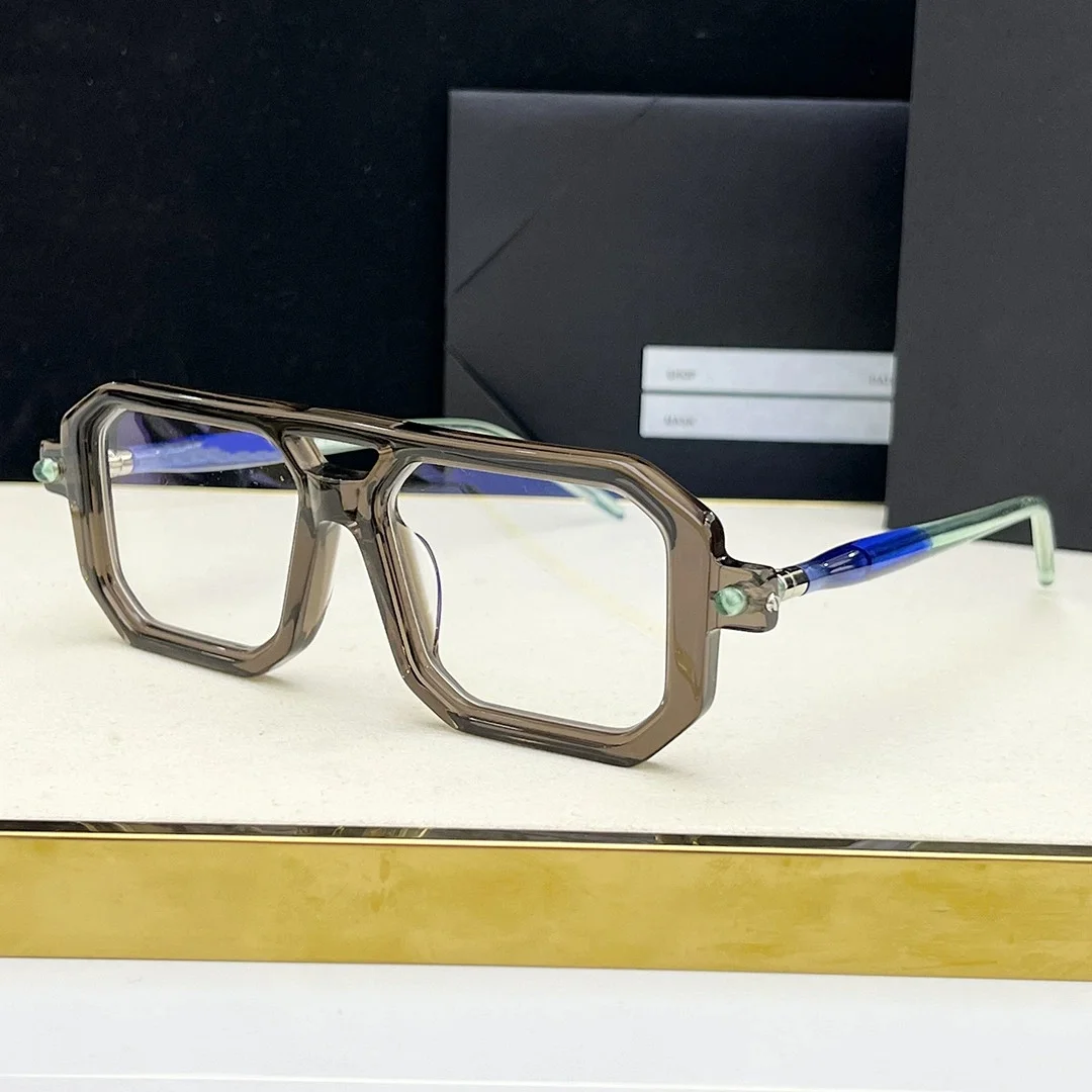 Belight Masker Optik P8 Jerman Desain Matte Buatan Tangan Asetat Pria Wanita Kacamata Retro Antik Lensa Resep