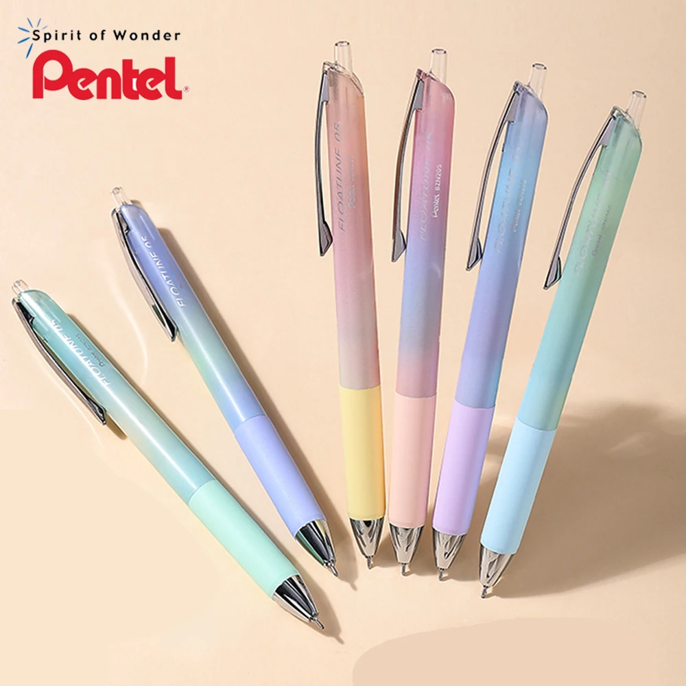 

Japan Pentel Gel Pen Set Floating Pen FLOATUNE Limited BZN205 Gradually Transparent 0.5mm Cute School Stationery Art Supplies