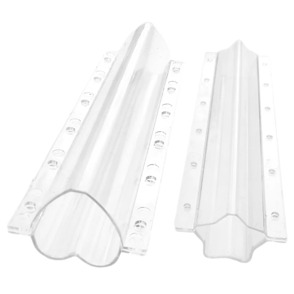 

2Pcs Plastic Vegetable Shaping Molds Star Heart Fruit Growth Accessories Transparent Outdoor Planting Tools Vegetable Mould