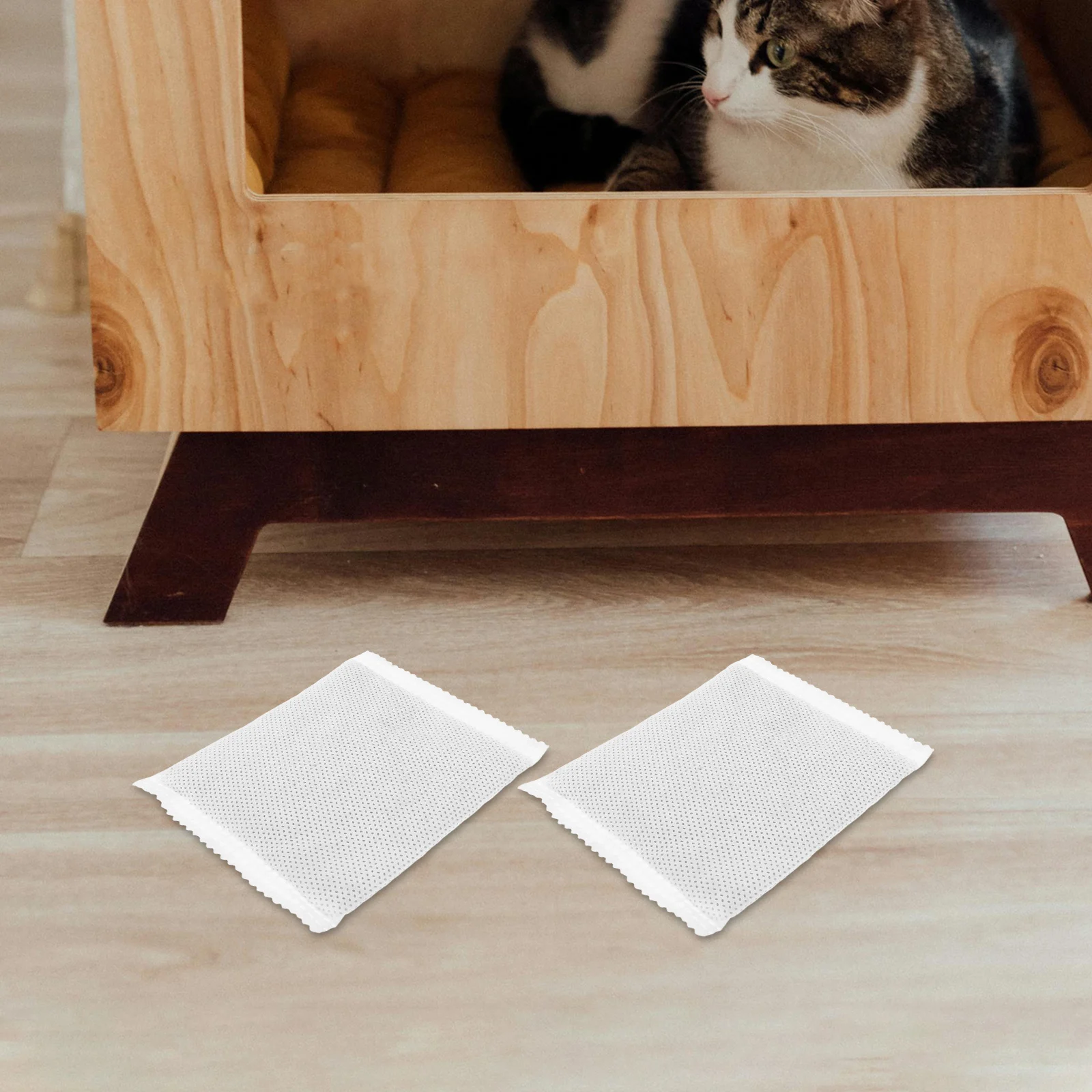 

6pcs Charcoal Carbon Filter Refill Tray for Cat Litter Box Self Cleaning Odor Charcoal Filter Removal Pet Supplies