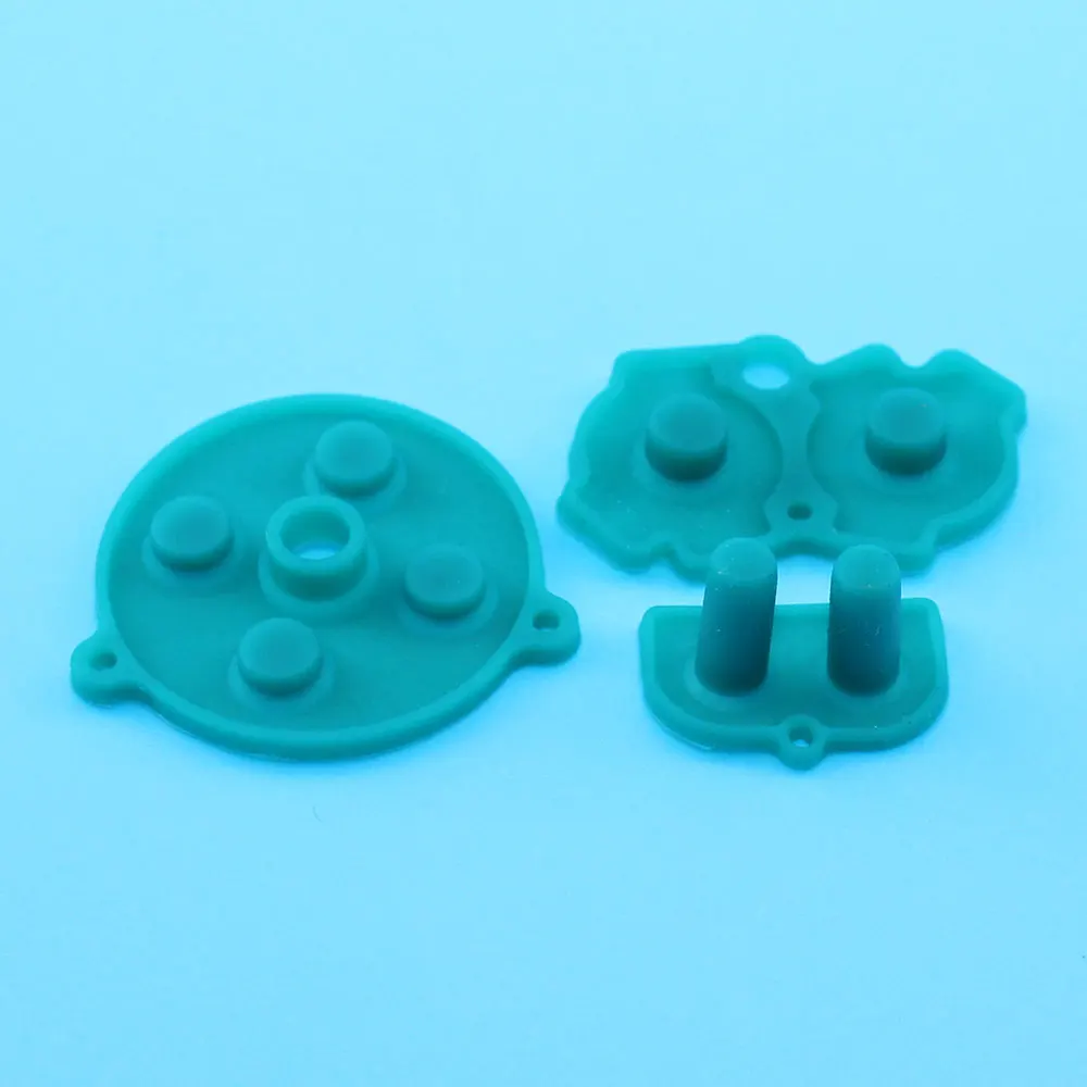 1 pz sostituzione pulsanti in gomma a colori GBA per Game Boy GBA Premium Keyboard A-B D tastiera parti del pulsante in gomma conduttiva
