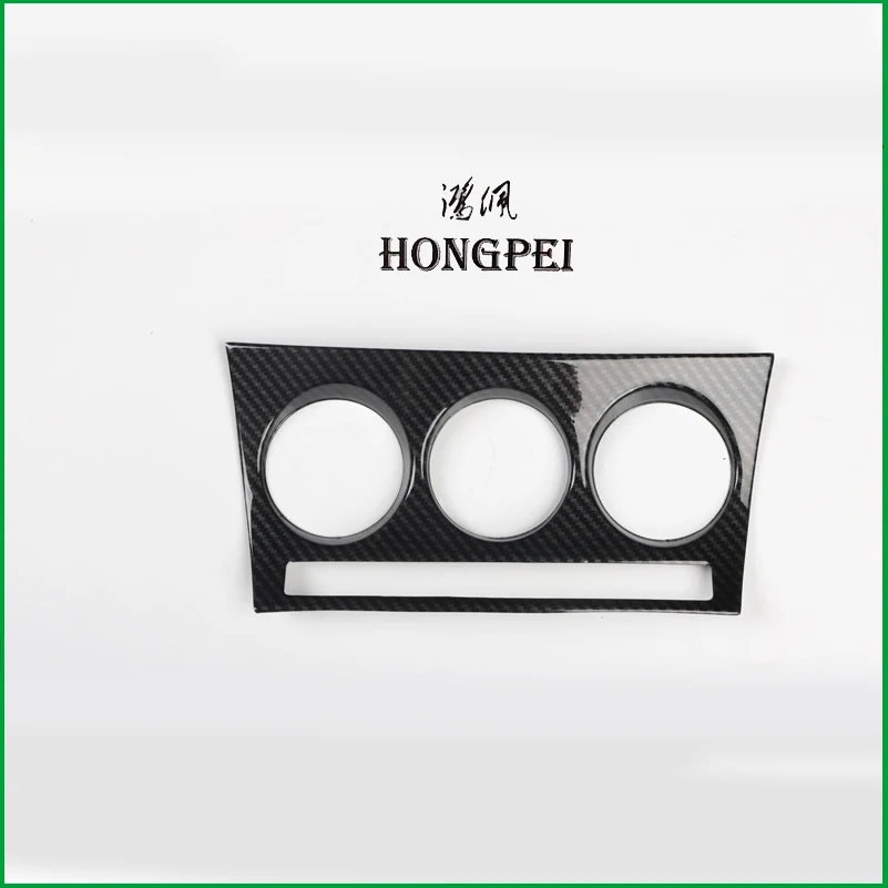 

Car Styling For Mazda 3 Mazda3 2010-2012 Left Hand Drive AC CD Control Gear Panel Water Cup Frame Cover Trim Auto Parts