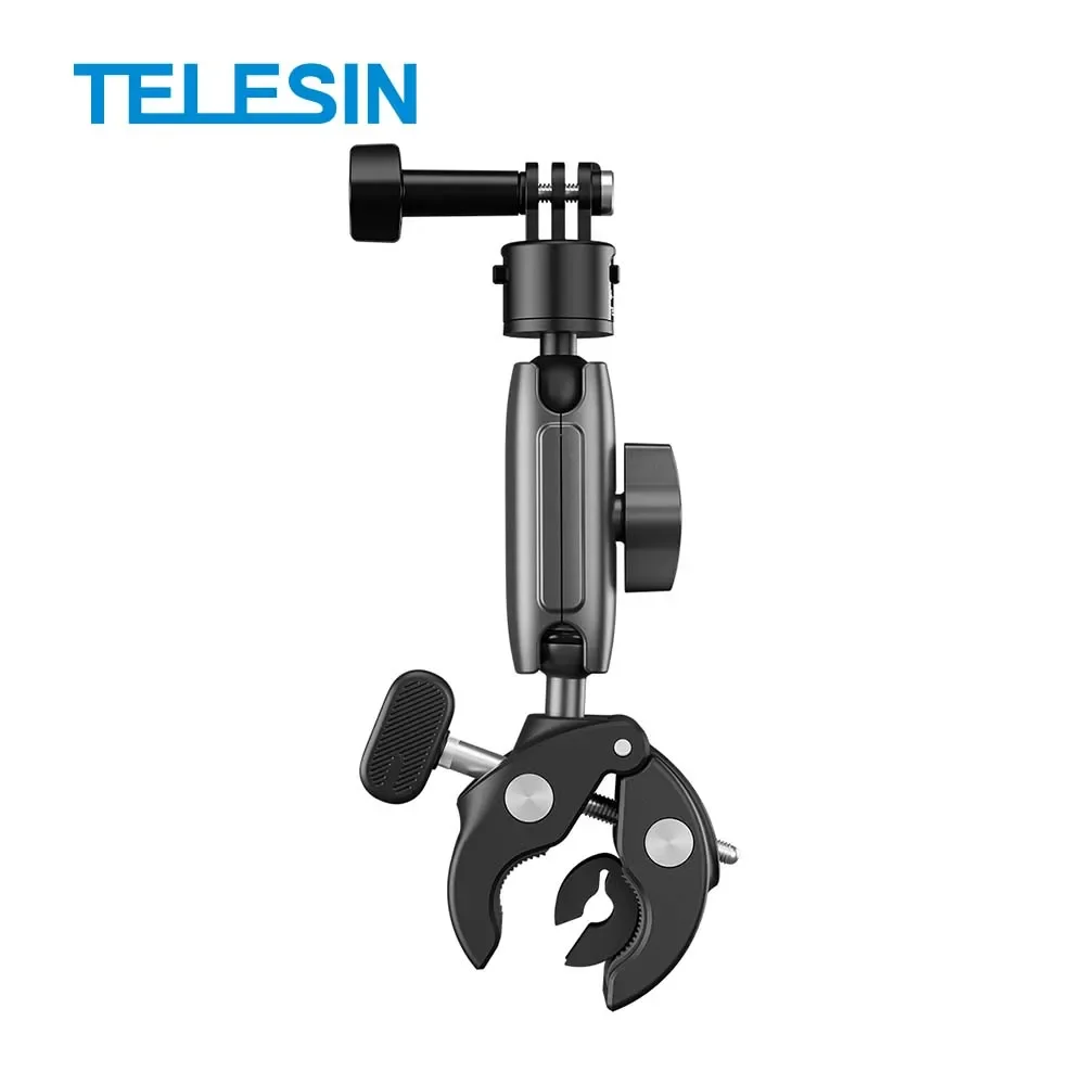 New Handlebar Mount For Go Pro 13 Action Cameras Motorcycle Bicycle Quick Release Clamp Clip