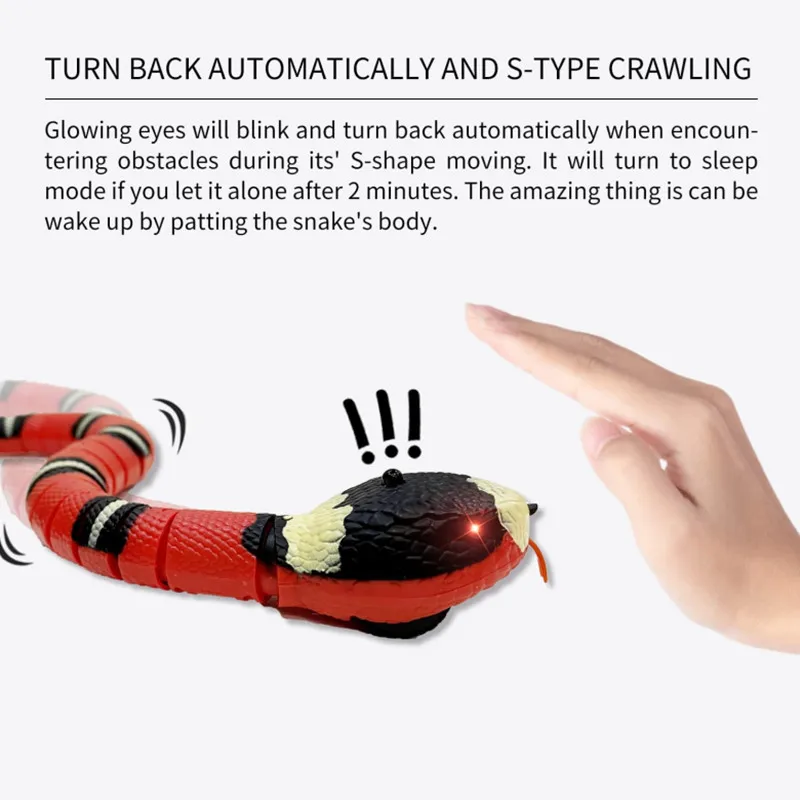 Smart Sensing Snake Toy for Cats, Pet Supplies, Home Garden Toys, Pet Products