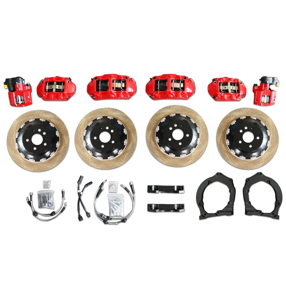 

6 Pot 10 Piston Caliper Big Brakes Rotors Disc Kit for Acura 2018 Tlx Accord 20 T Sport Crv Supra