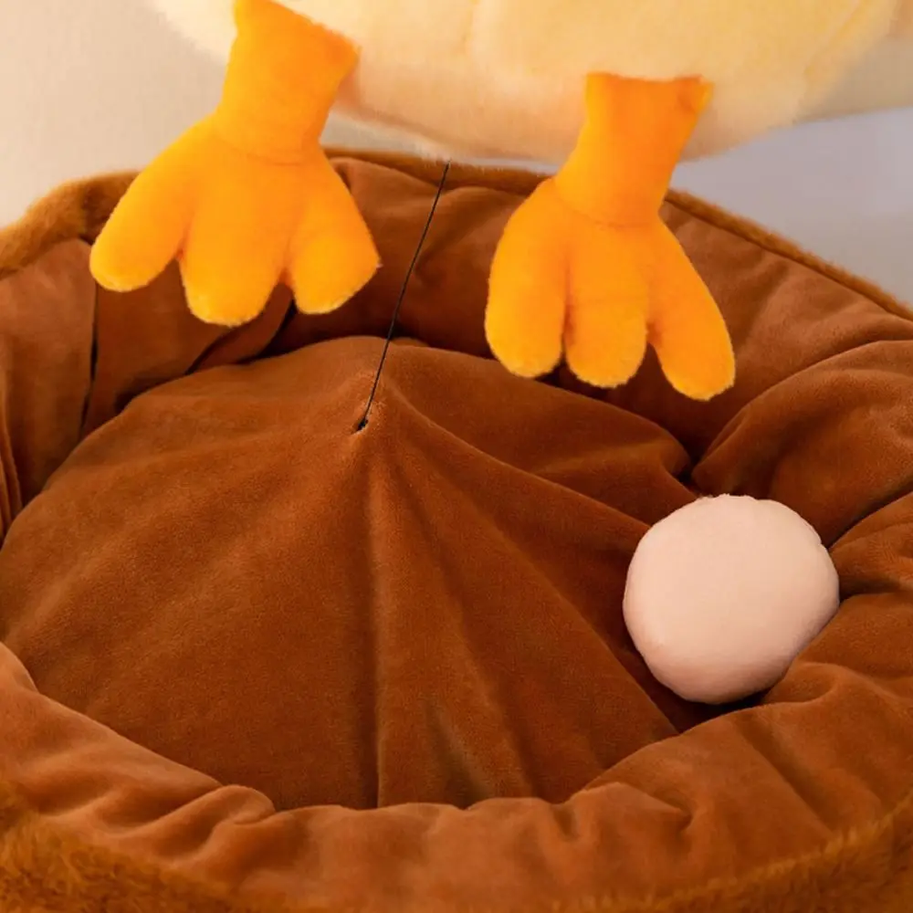 

ПП хлопок имитация курицы плюшевая игрушка с гнездом курица цыпленок семейные плюшевые игрушки мультфильм удобные семейные плюшевые куклы цыпленка подарки для детей