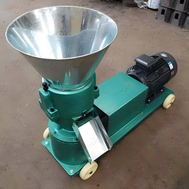 Cattle sheep cow feed grass pellet making machine for small animal farm