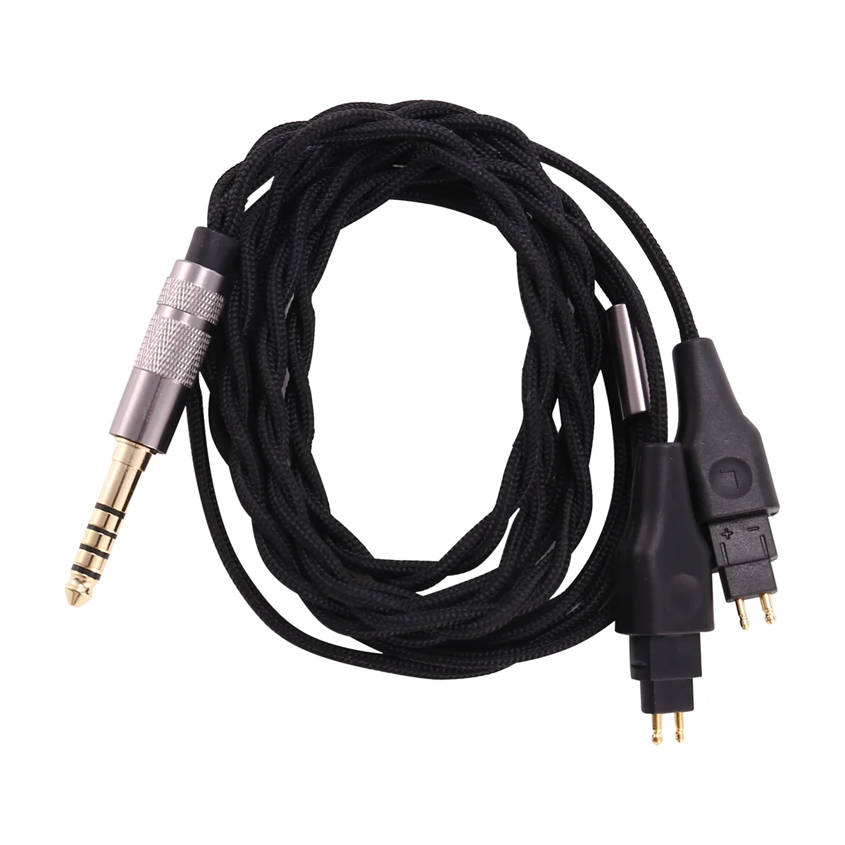 Better Quality Headphone 4.4mm Balanced Cable DIY Cable for Sennheiser HD580 HD600 HD650 HD660S Headphone Upgrade Cable