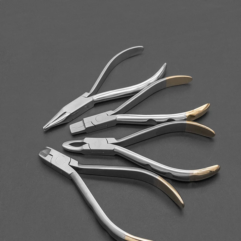 Dental Orthodontic Forceps Orthodontic End Cutting Forceps Day And Moon Forceps Fine Wire Bending Forceps Prefabricated Crown Or