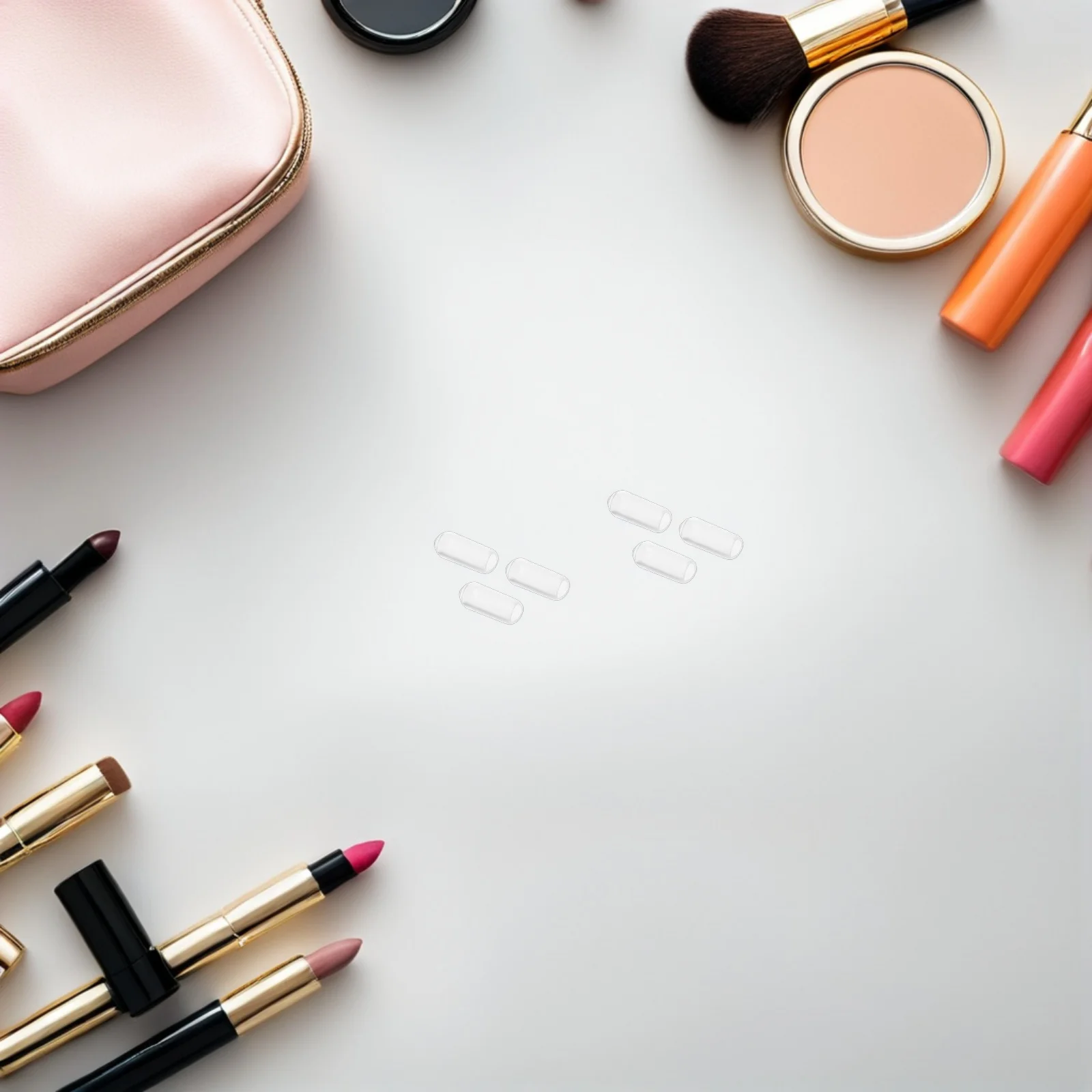 

200Pcs Headband Tip Protectors Rubber End Caps for Hair Hoop DIY Accessories Replacement Inner Diameter 2.5mm Rubber Leg Tip