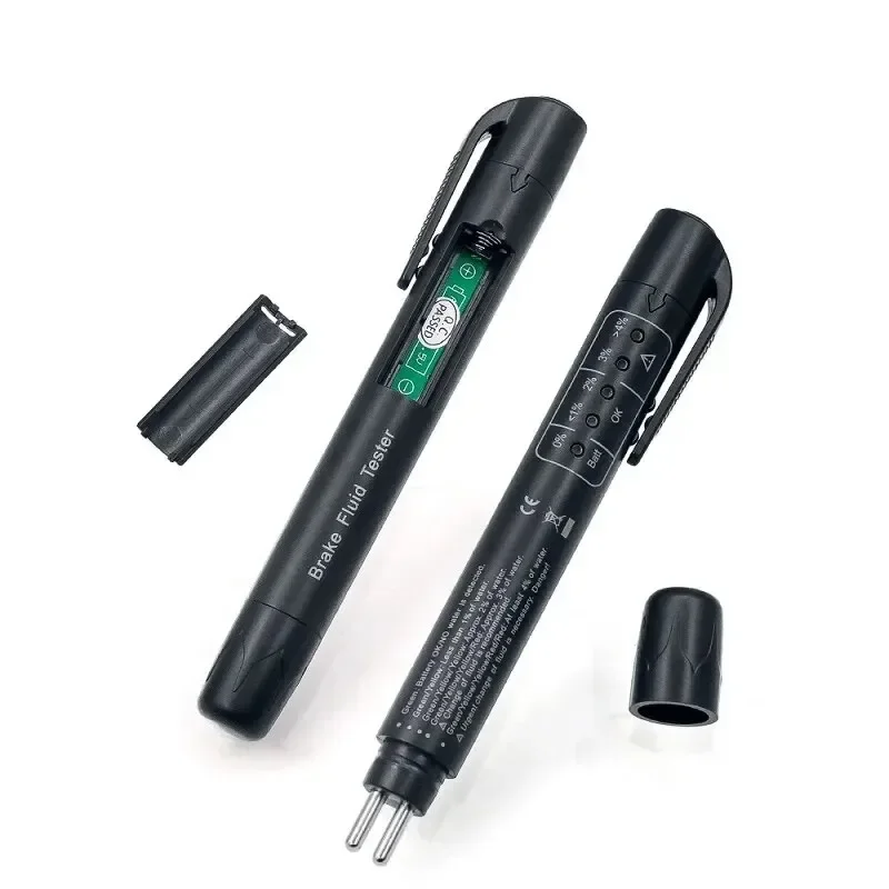 Universal Car Brake Liquid Digital Tester Accurate Oil Quality Check Pen Auto Vehicle Fluid Testing Tool