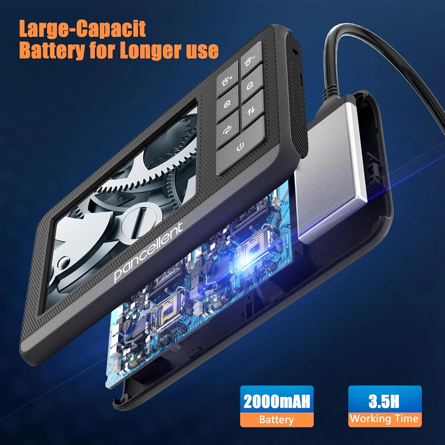 8mm 4.3in 1080P Single Dual Lens Piping Inspection Automotive Boroscope Inspection Endoscope Endoscopy Camera  Tools For Cars