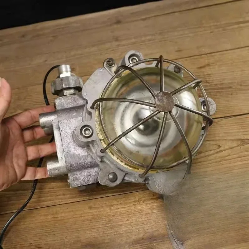 Marine explosion-proof lamp old-fashioned aluminum lamp mining lamp industrial wind heavy metal style decorative aluminum