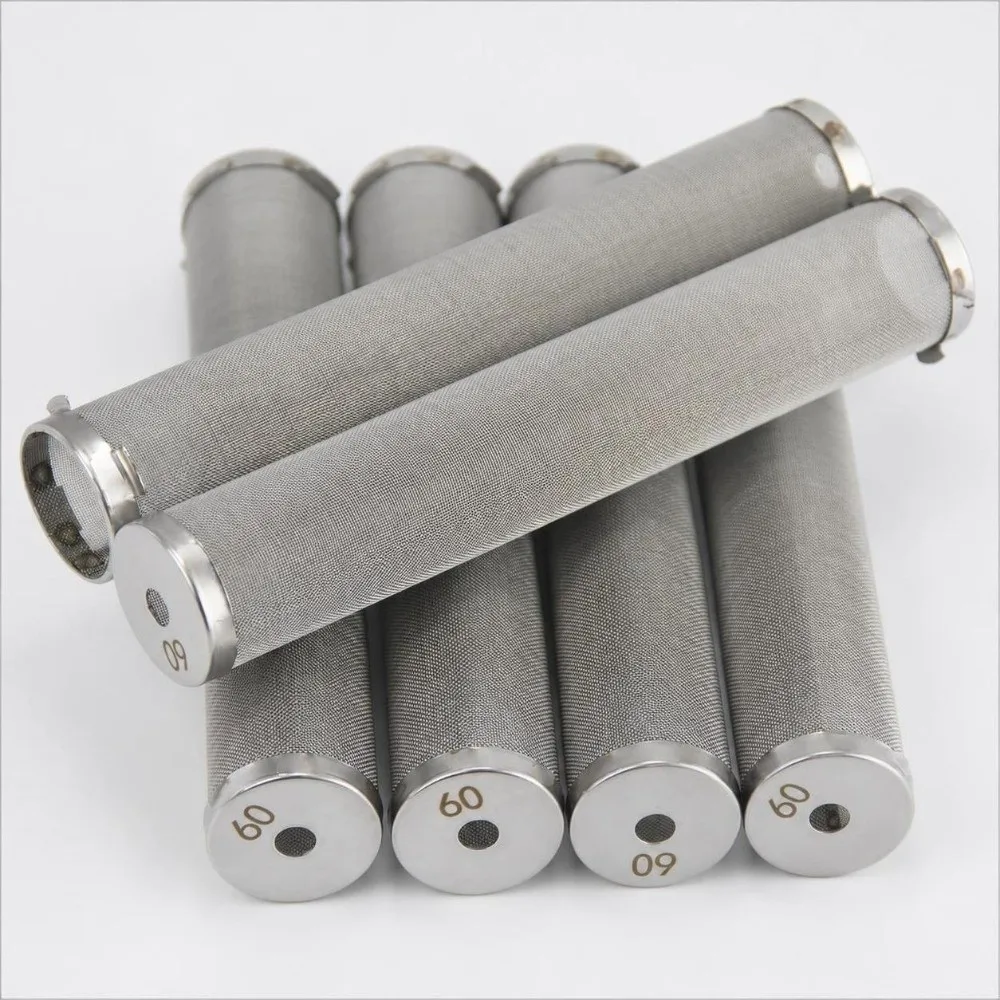 Stainless-Steel Airless Spray Pump Filter 30/60/100/150/200 Mesh Dual-Layer Spray Pump Outlet Filter Mesh Filter