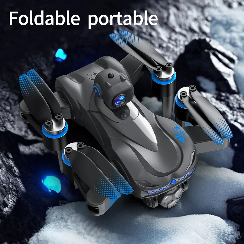 DWi NEW X6 fixed-high general airdrop dual-photometer electric-controlled barrier-avoiding drone large-screen RC drone toy gifts