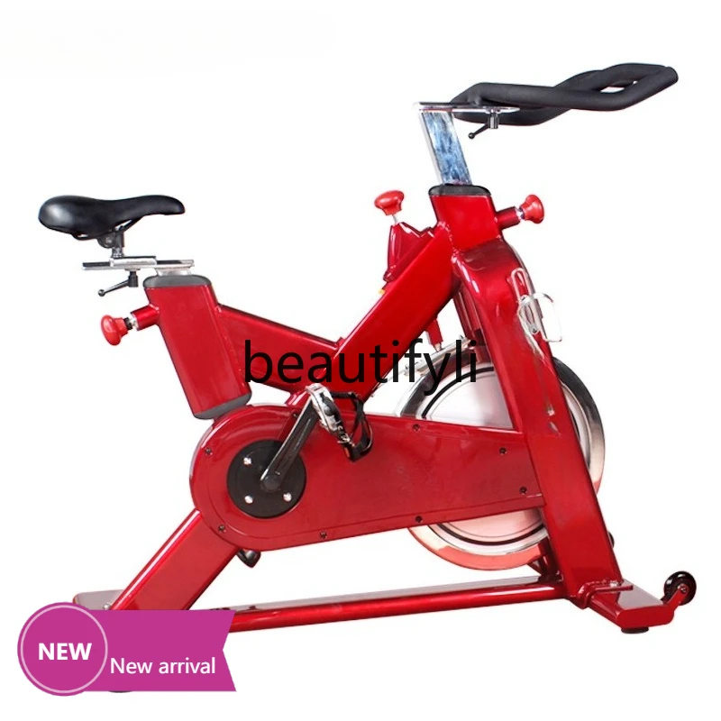 

New commercial gym spinning bike, fitness equipment, spinning bike
