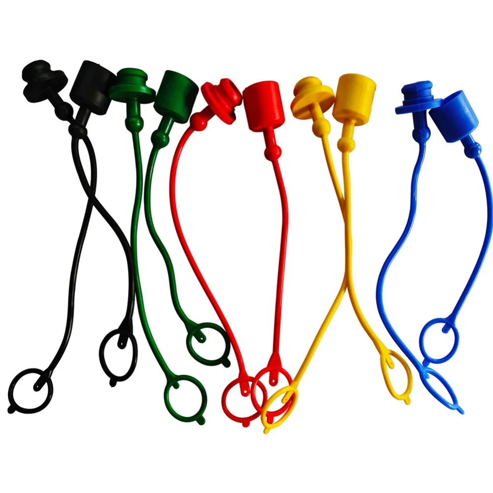 

ISO5675 Compliant Flat Face Connector Mechanical Applications Rubber Plastic Dust Cap Quick Connect Versatile Applications