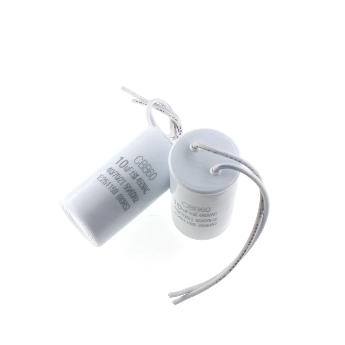 Capacitores de circulação de motor cbb60, 450v ac, capacitor de partida 3uf 4uf 5uf 6/8/10/12/14/15/16/18/20/25/30/40/45/50/60uf para lavar mac