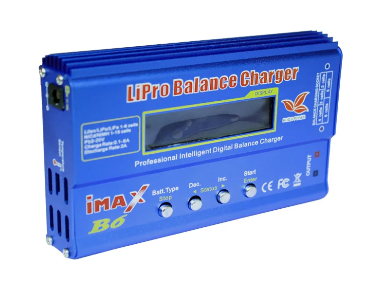 iMAX B6 80W Battery Charger Lipo NiMh Li-ion Ni-Cd Digital IMAX B6 Lipro Balance Charger Discharger