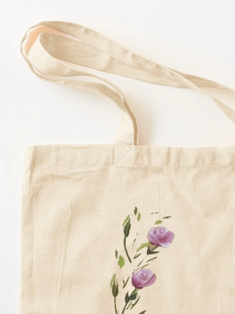 Morning Roses Tote Bag reusable shopping bag Women bags foldable reusable bag Large bags for women