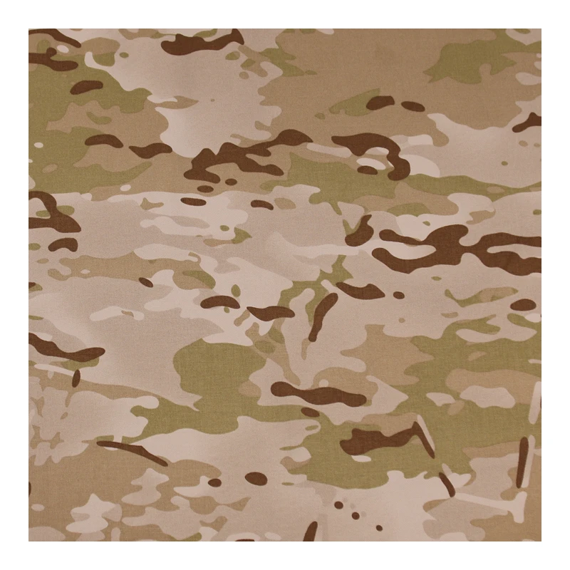 500D Nylon Cordura Desert CP Camo 100% Woven Water-Resistant PU Coated for Tactical Gear Backpack Military Rucksack Camping view 2