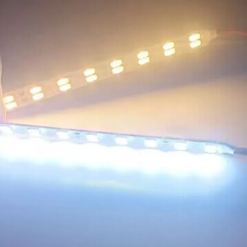 10 pz LED barra rigida LED Hard Strip 2w 3w 4w 12v 24v 3000k 4000k 6000k rosso verde blu 8cm 12cm 16cm Cabinet Car Truck