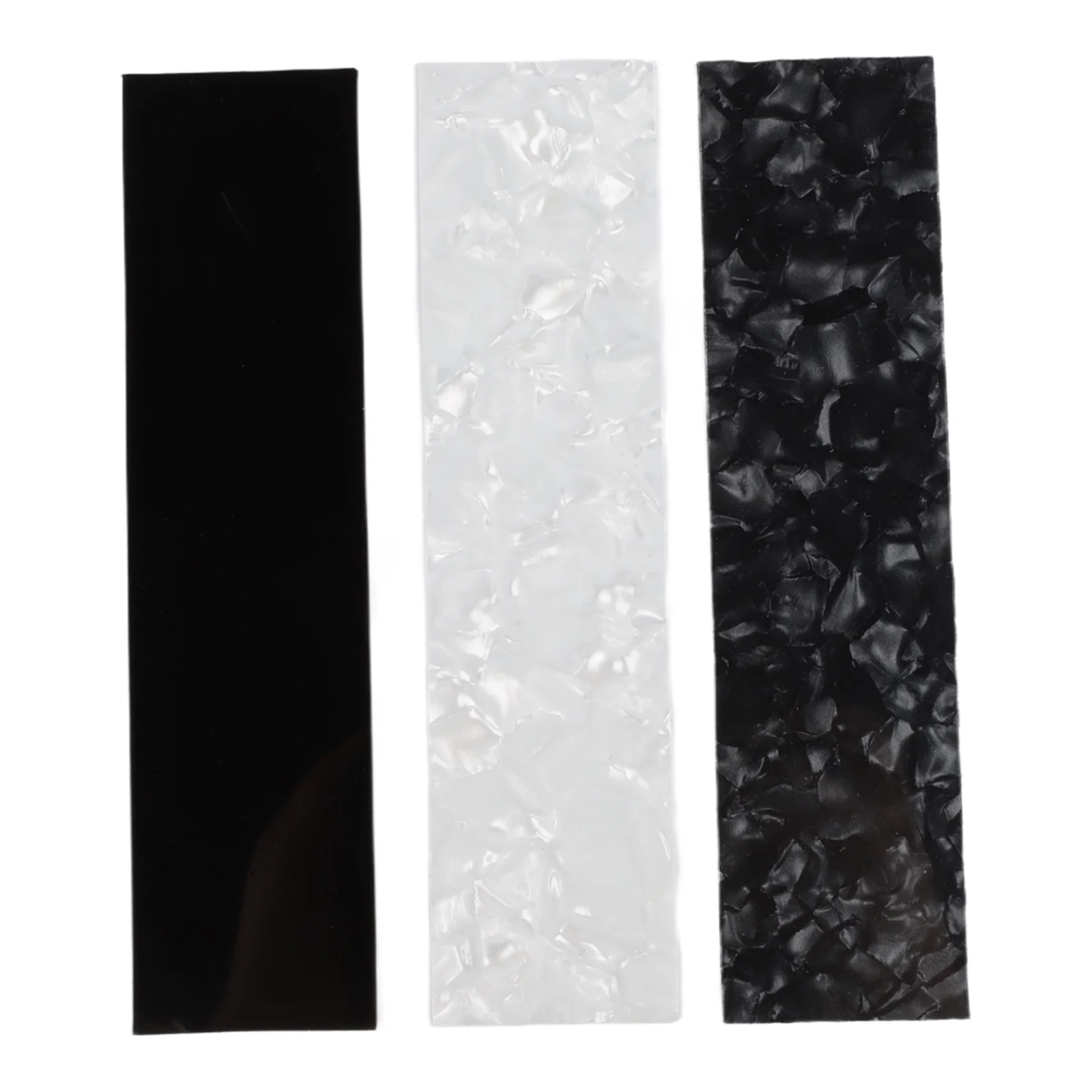 Custom Guitar Pick Punch Film Sheets 25 Pieces for DIY Guitar Pick Making with Celluloid in Three Thickness Levels