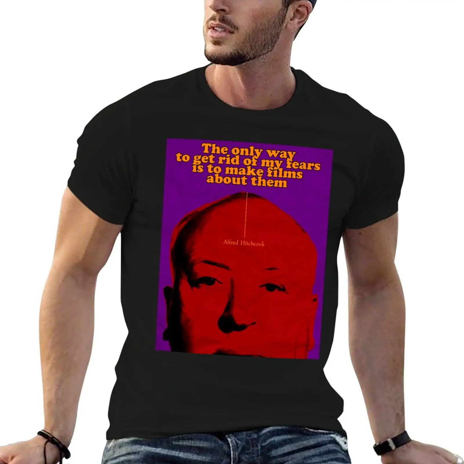 Alfred Hitchcock Quote 2 T-Shirt Plus Size All Match Tee Shirt