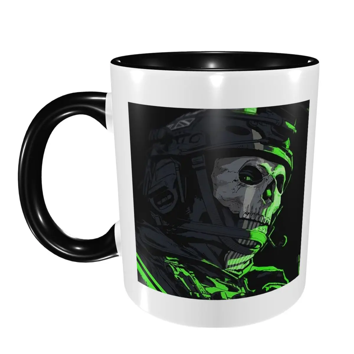Simon Ghost Riley Mug Funny Ceramic Coffee Cups Tea Mugs Milk Cup Drinkware Gift for Friends