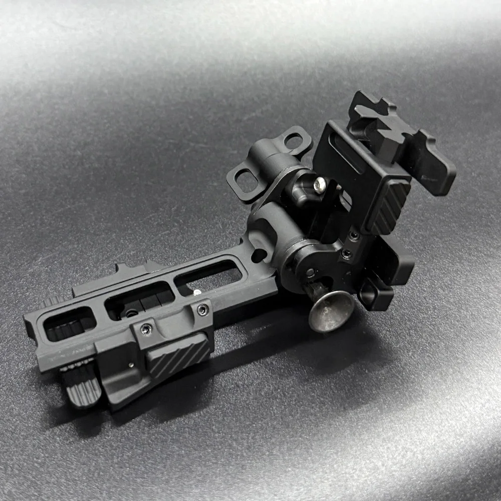 Neue Ultraleichte NVG-Halterung Metallarm Schwalbenschwanz-Schnittstelle für Nachtsichtgeräte Passend für PVS-14 PVS31 GPNVG-18 – Detail 15