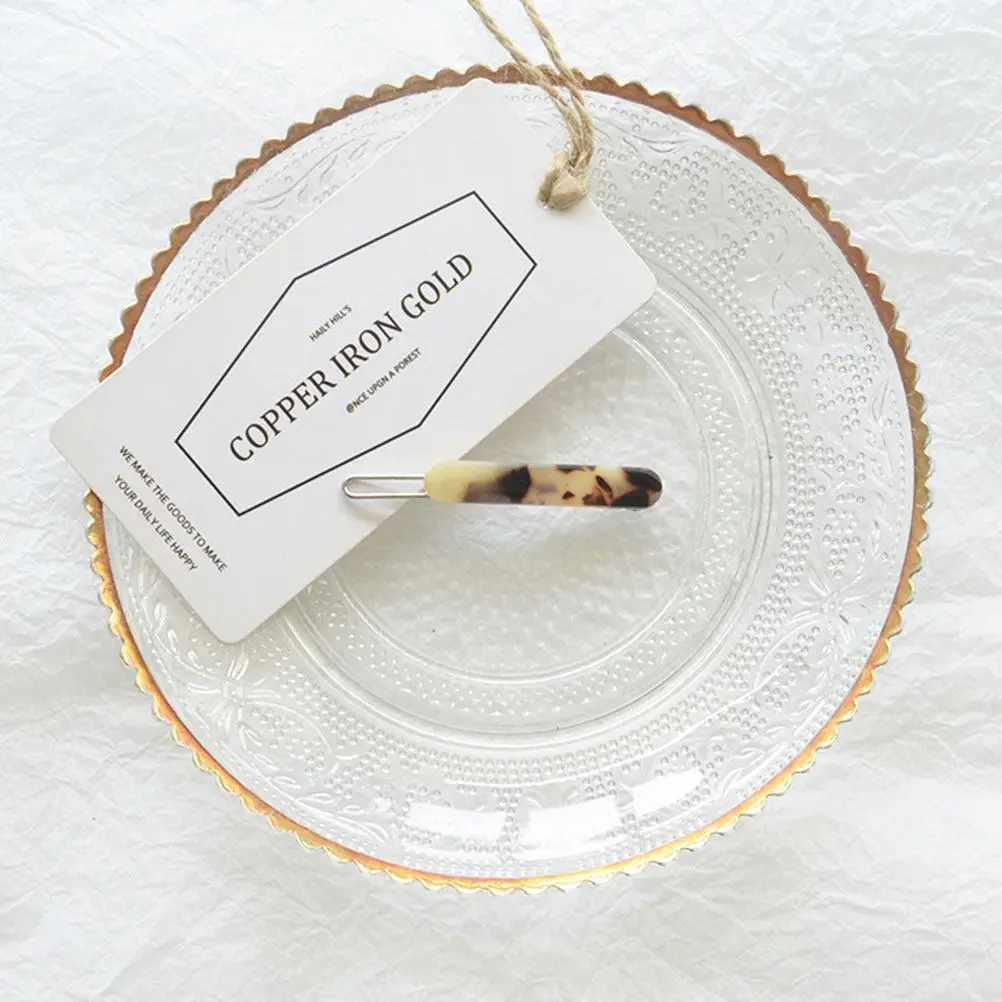 

3Pcs Frog Buckle Leopard Hair Clips for Women Elegant Lightweight Safe Hairpins Easy to Attach Stylish Fashion Headpins