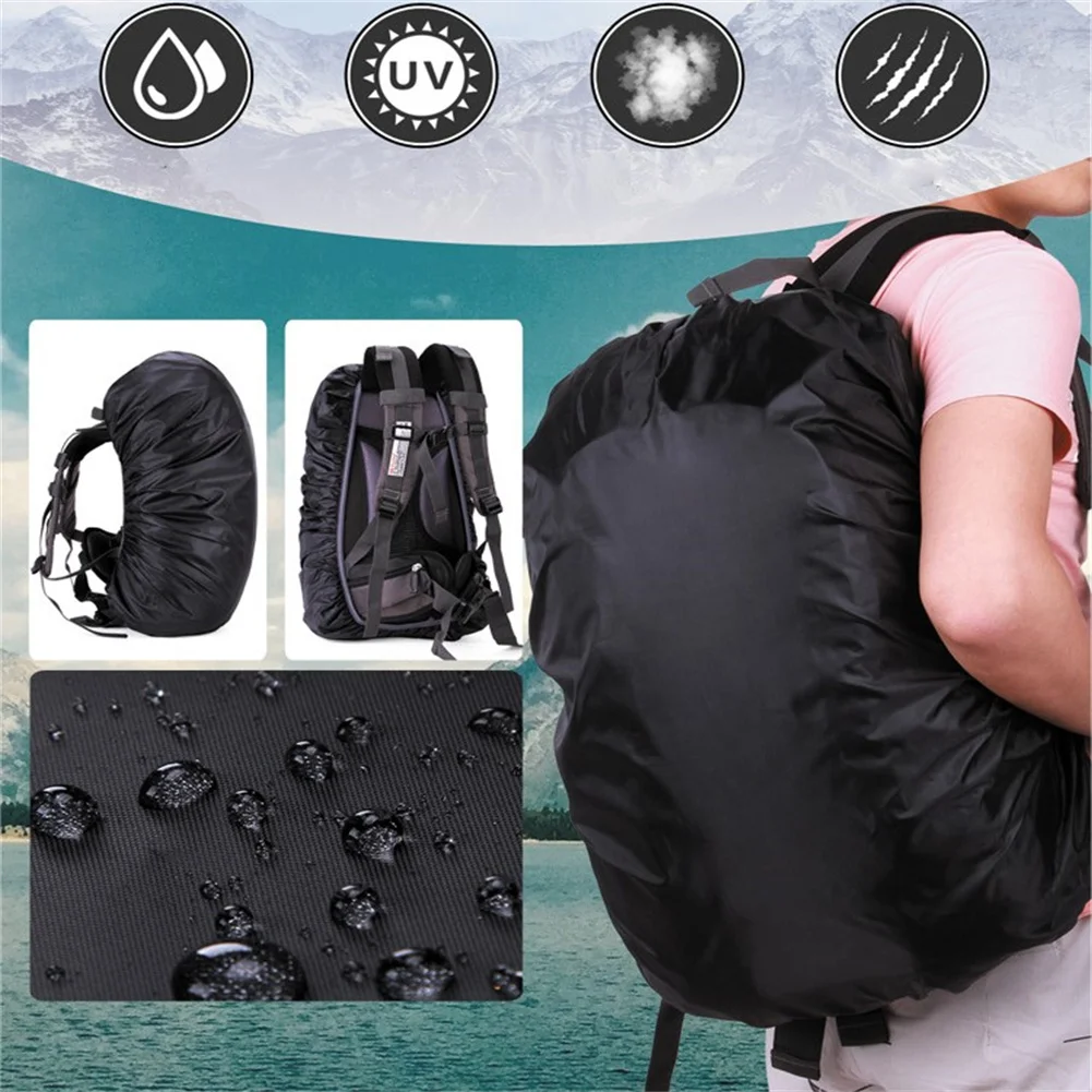 35L 45L Adjustable Waterproof Dustproof Backpack Rain Cover Portable Ultralight Shoulder Bag Case Raincover Protect