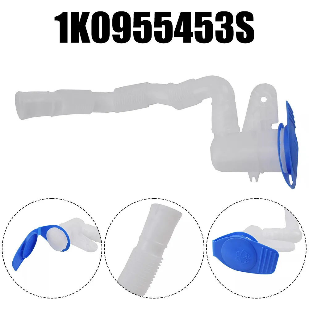 Windshield Washer Reservoir Wiper Water Pipe Spray Bottle Filler Tube For Golf For A3 1K0955453S Replace Automobiles Part