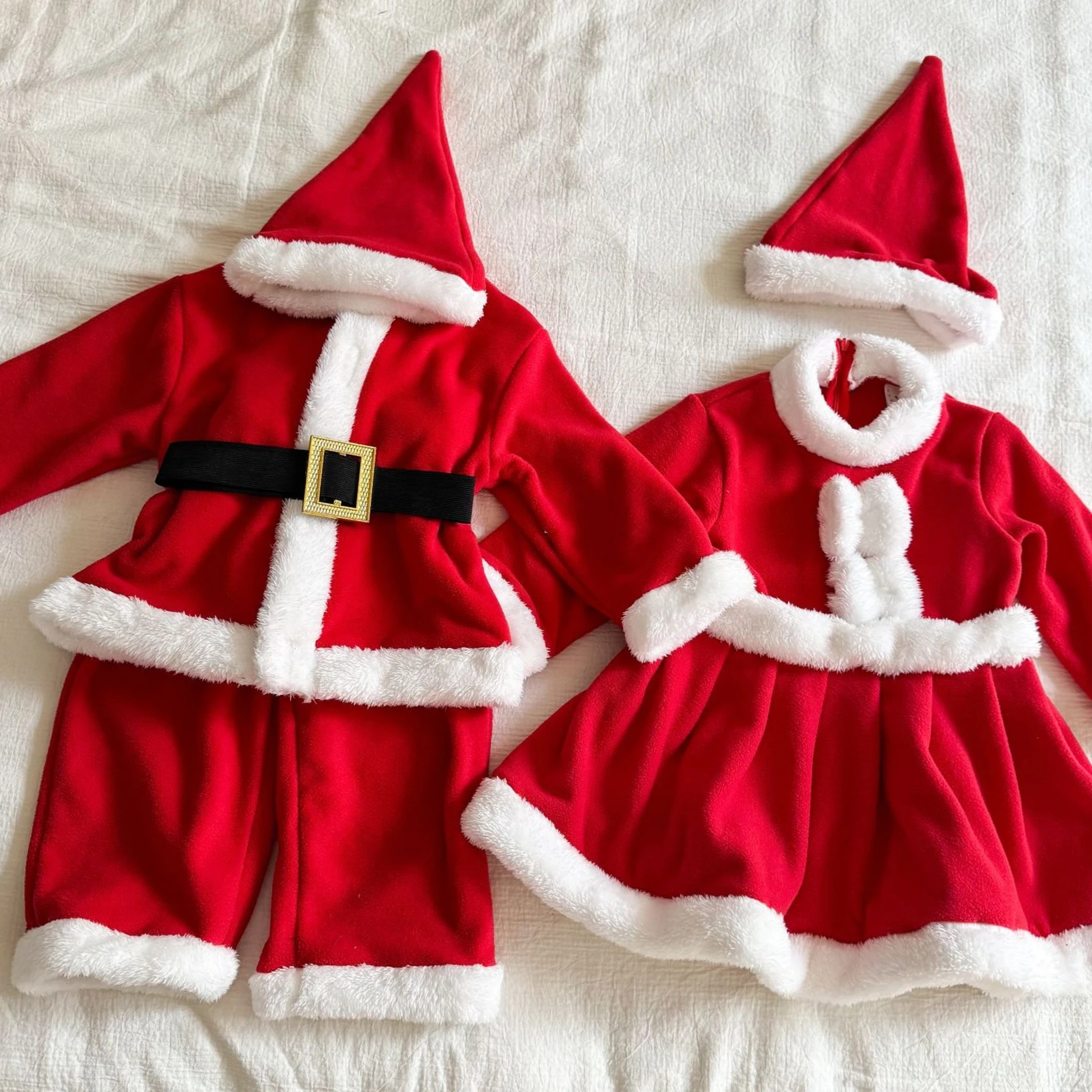 

Suit 2025 Autumn and Winter New Children's Clothing Korean Style Boys and Girls Fashion Christmas Table Dress Cute Kindergarten