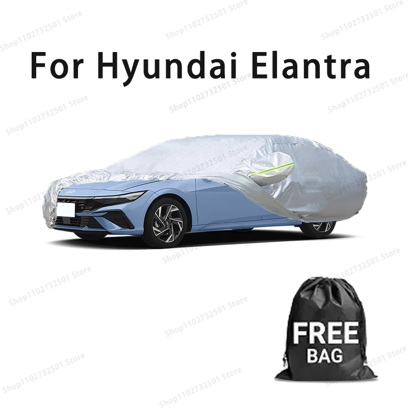 

Car cover For Hyundai Elantra Full cover Waterproof sun protection cover Scratch resistant cars accessories