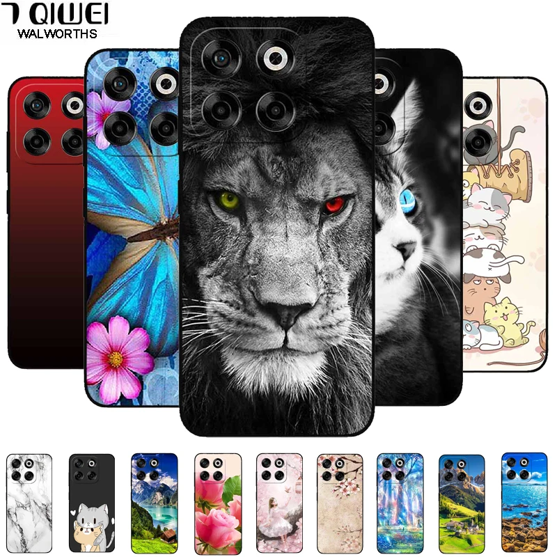 Funda para ZTE Blade V70 Axon 70 / Nubia V70, Carcasa Protectora de Silicona TPU Negra para BladeV70 V 70, Coque Protectora Axon70