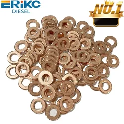 100PCS F00VC17505 Injector Nozzle Copper Washer F00VC17504 F00VC17503 F00VC17502 Diesel Sprayer Gasket F00VC17506 for Bosch Shim