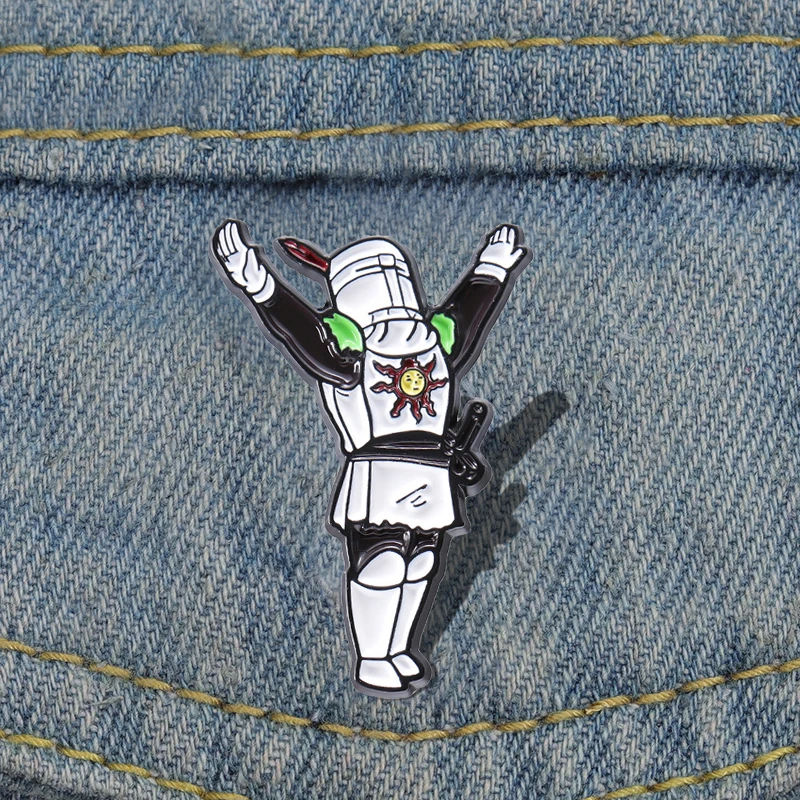 Эмалированные-булавки-для-игры-dark-souls-на-заказ-броши-solaire-of-astora-значки-на-лацканах-мультяшные-ювелирные-изделия-подарок-для-игроков-друзей