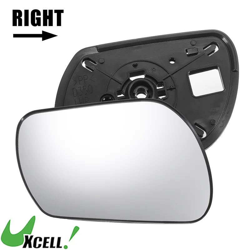 UXCELL Car Right Passenger Side Mirror Glass w/ Backing Plate Non-heated for Mazda 3 2004-2009 for Mazda 6 2006-2008